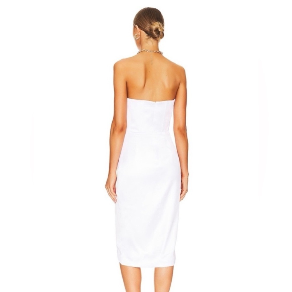 NWT Bardot Jamila Corset Dress in White, Size 6 - Picture 3 of 16